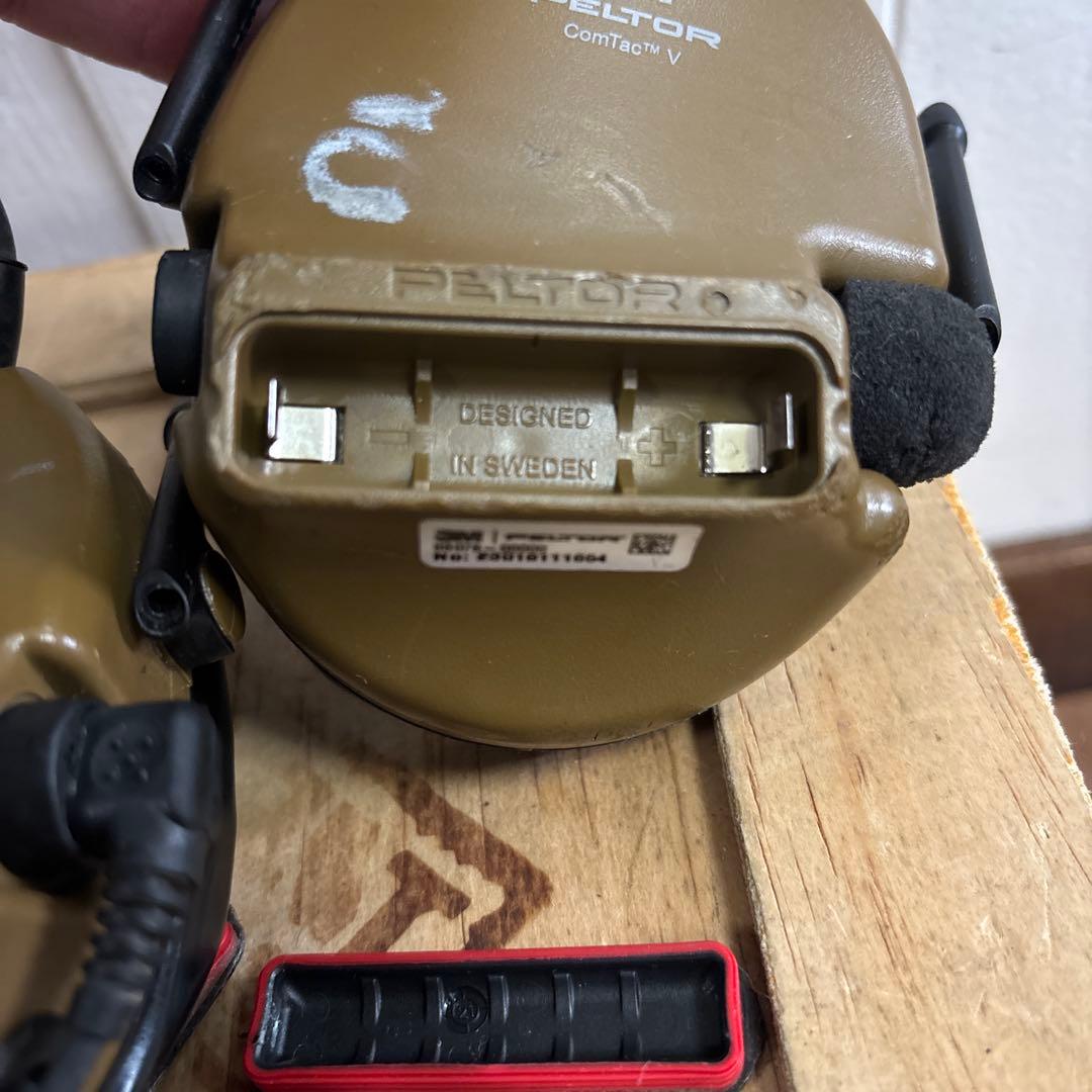 あ*し様 米軍　実物　3M PELTOR COMTAC V ヘッドセット　動作未