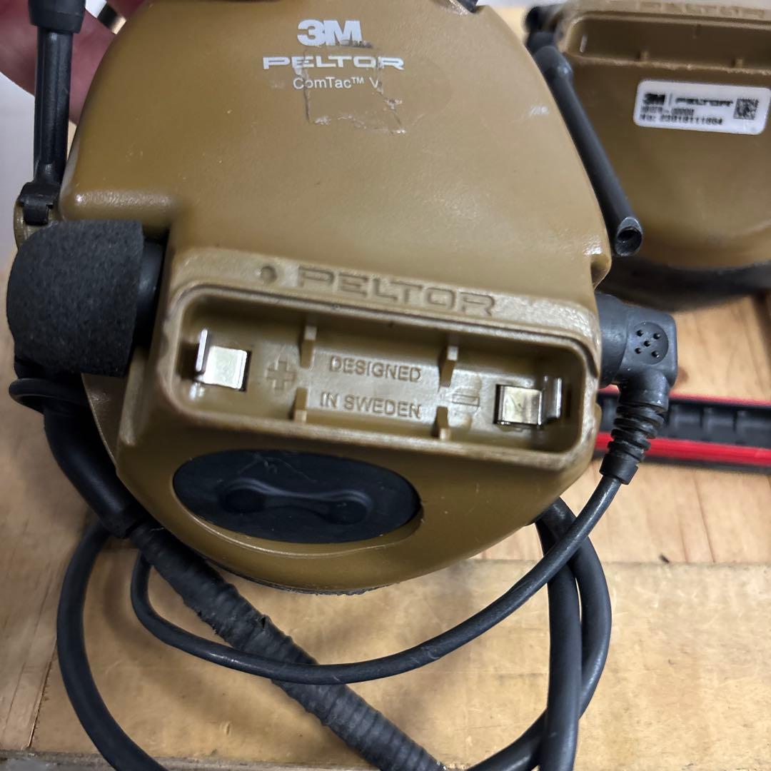 あ*し様 米軍　実物　3M PELTOR COMTAC V ヘッドセット　動作未