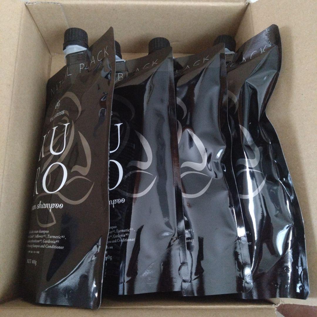 VALANROSE KURO Cream shampoo 400g 4個セット