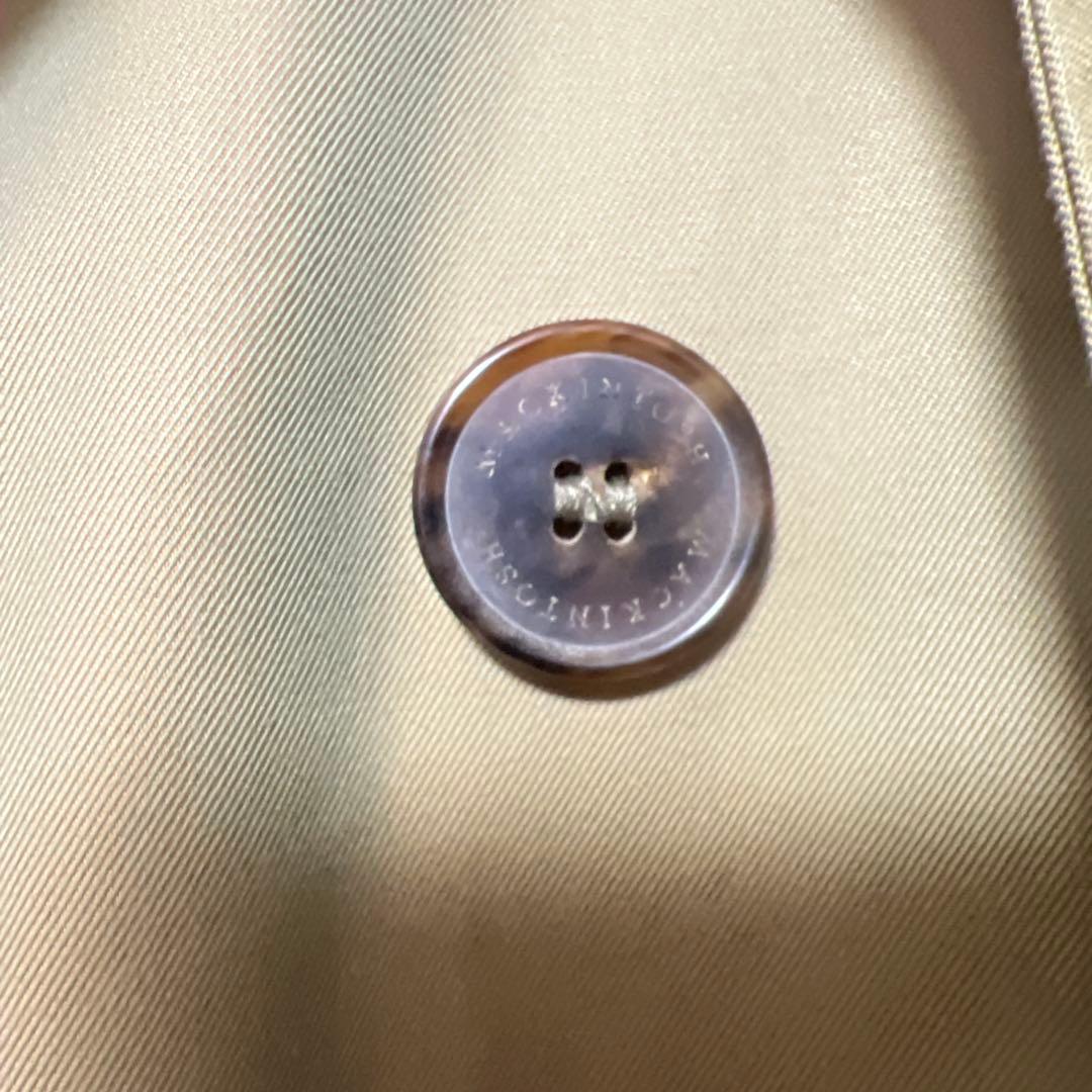 未使用級 MACKINTOSH トレンチコート 38