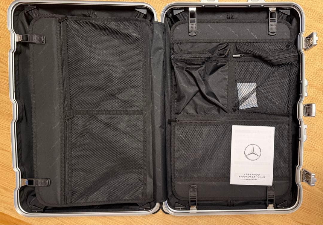 新品未使用　メルセデス・ベンツ　オリジナルアルミスーツケース　65L