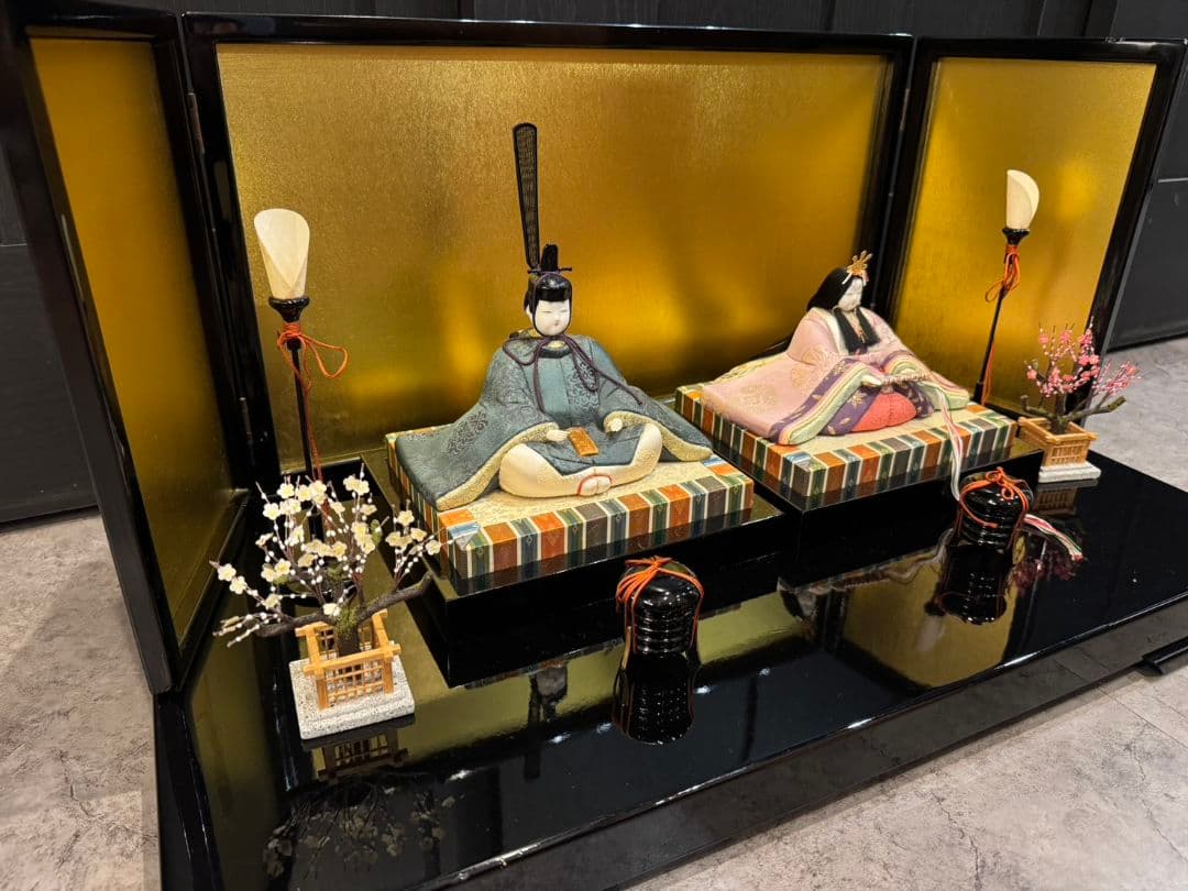 雛人形　江戸木目込人形　親王飾り