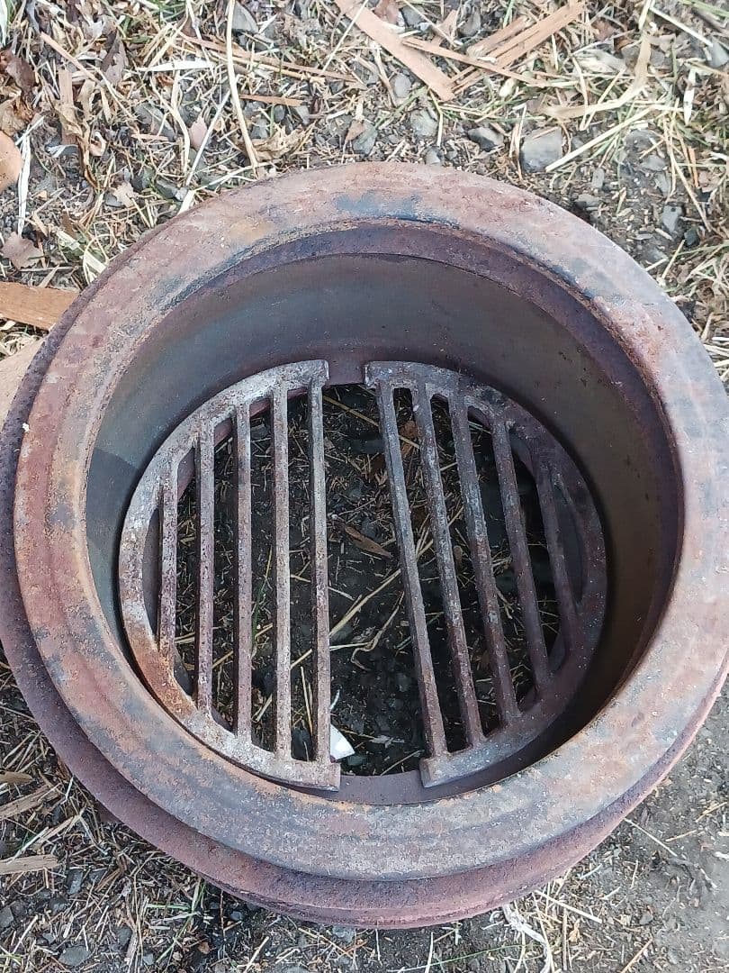 昭和レトロ羽釜(直径32) 釜戸あり