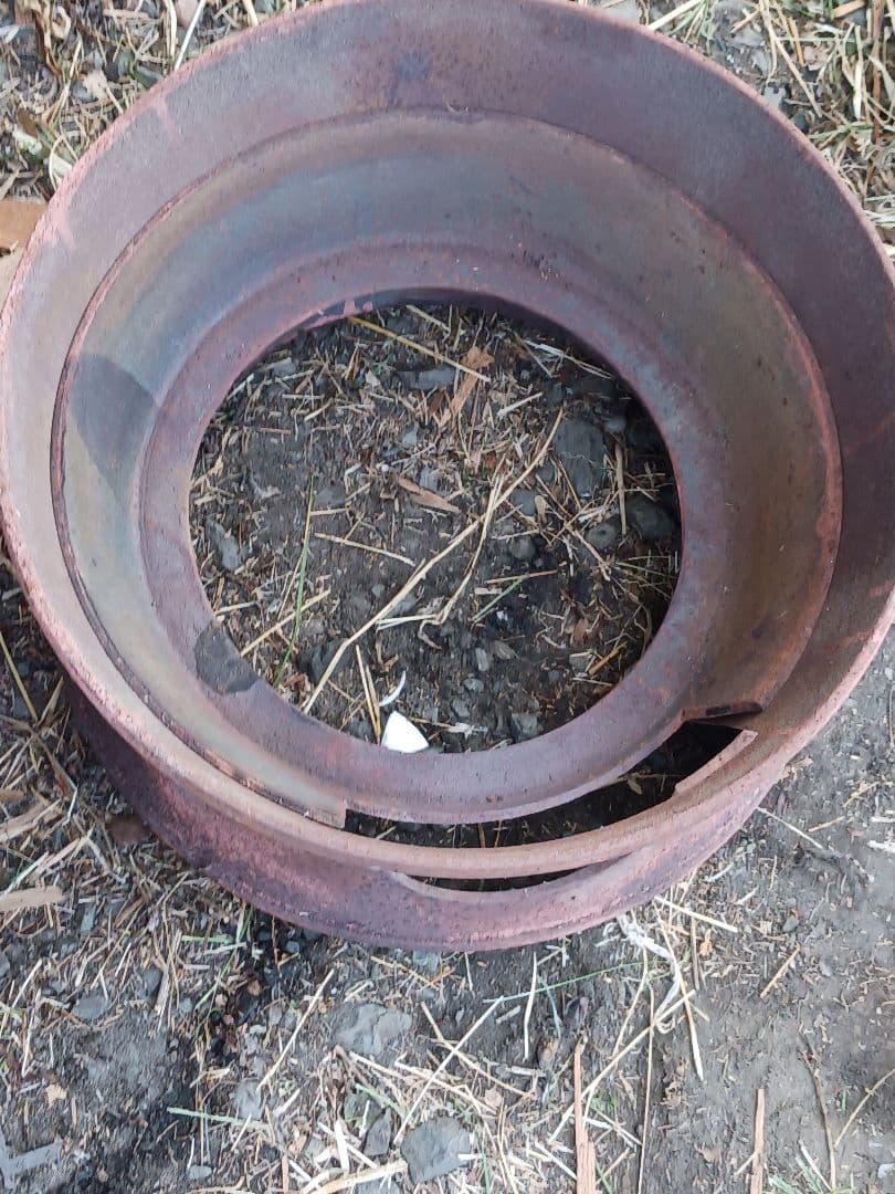 昭和レトロ羽釜(直径32) 釜戸あり