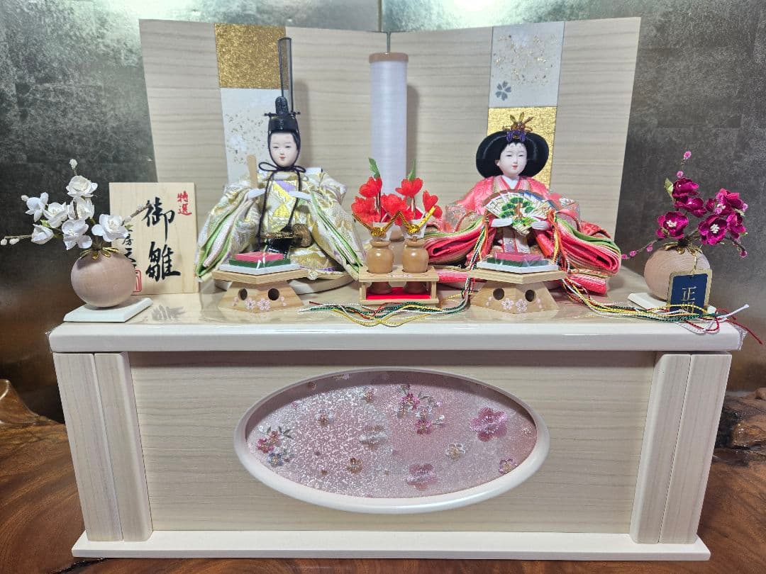 【一点限り】雛人形 収納飾り　SH48