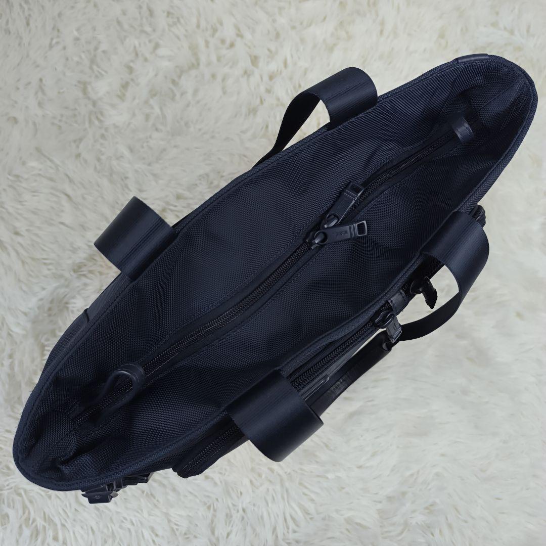 極美品✨ トゥミ シップス 別注 アルファ3 トートバッグ 1層 B4可 紺