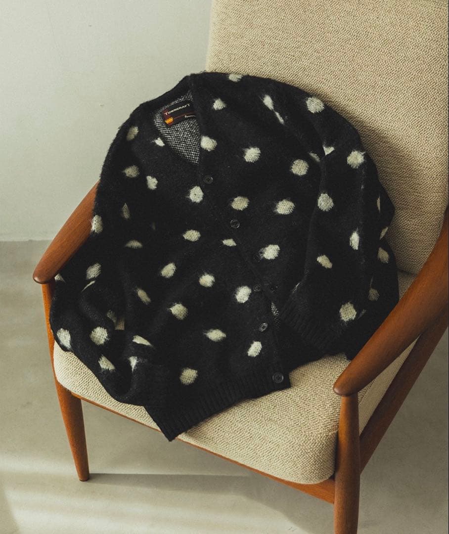 【別注】TOWN CRAFT / シャギー カーディガン（ユニセックス）