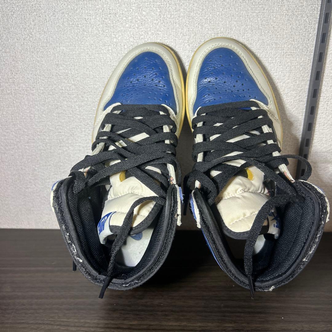Travis Scott Fragment AJ1 23.0CM トラフグ