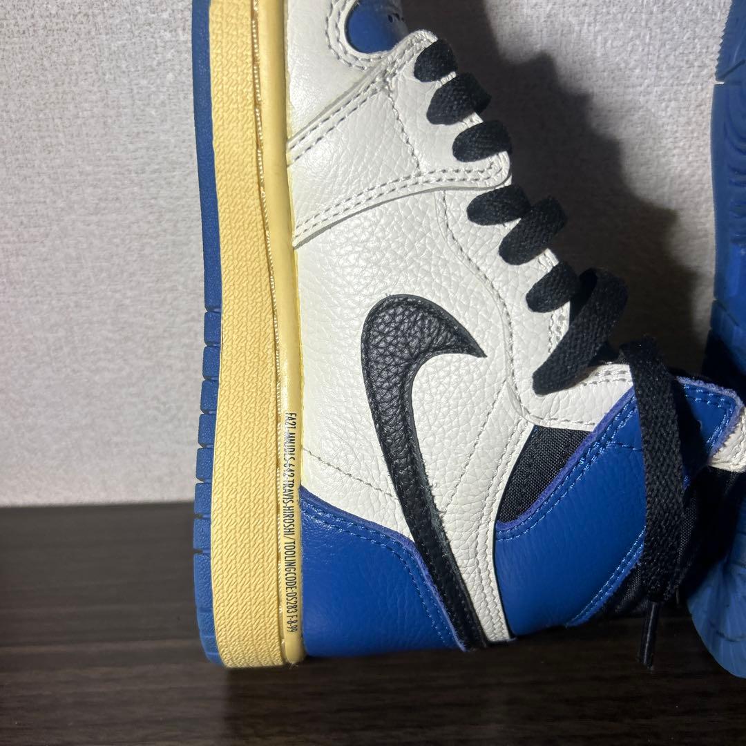 Travis Scott Fragment AJ1 23.0CM トラフグ