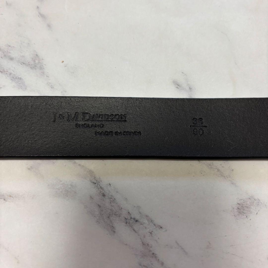 【新品】J&M Davidson ハーネス メンズベルト36/90 BLACK