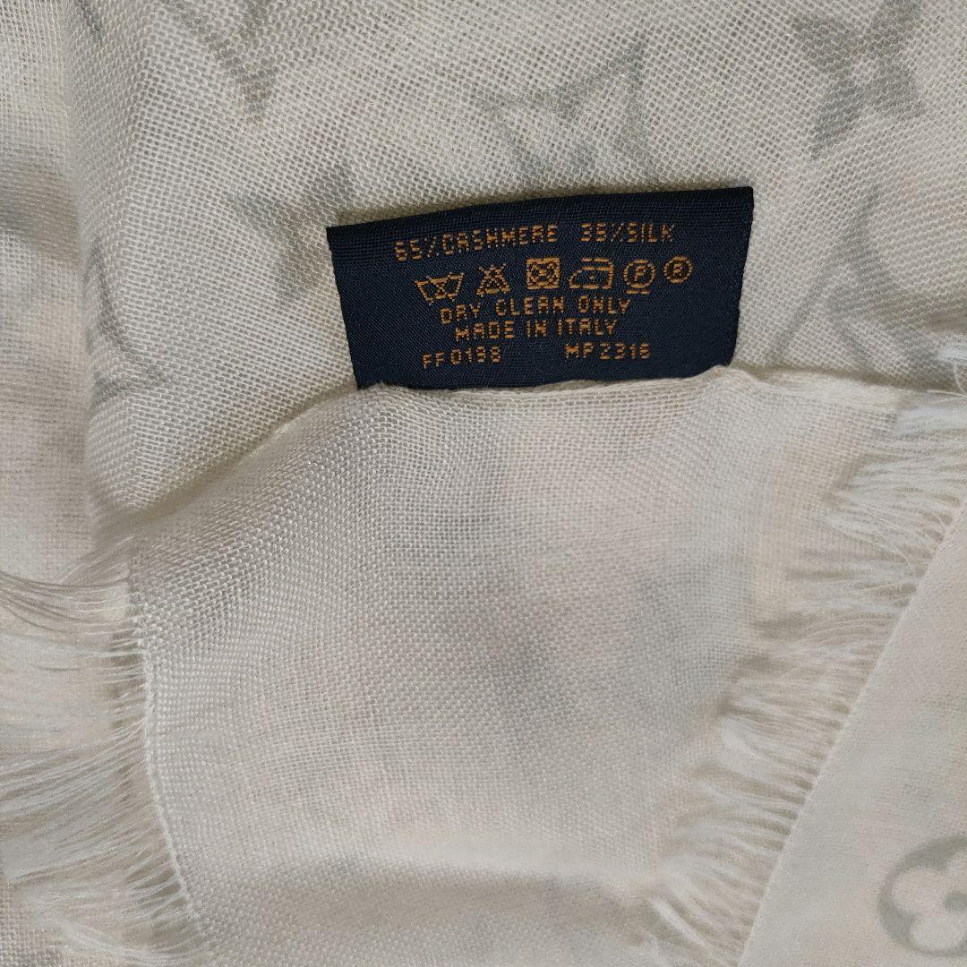 美品✨ルイヴィトン エトールモノグラム レインボー ストール カシミヤシルク