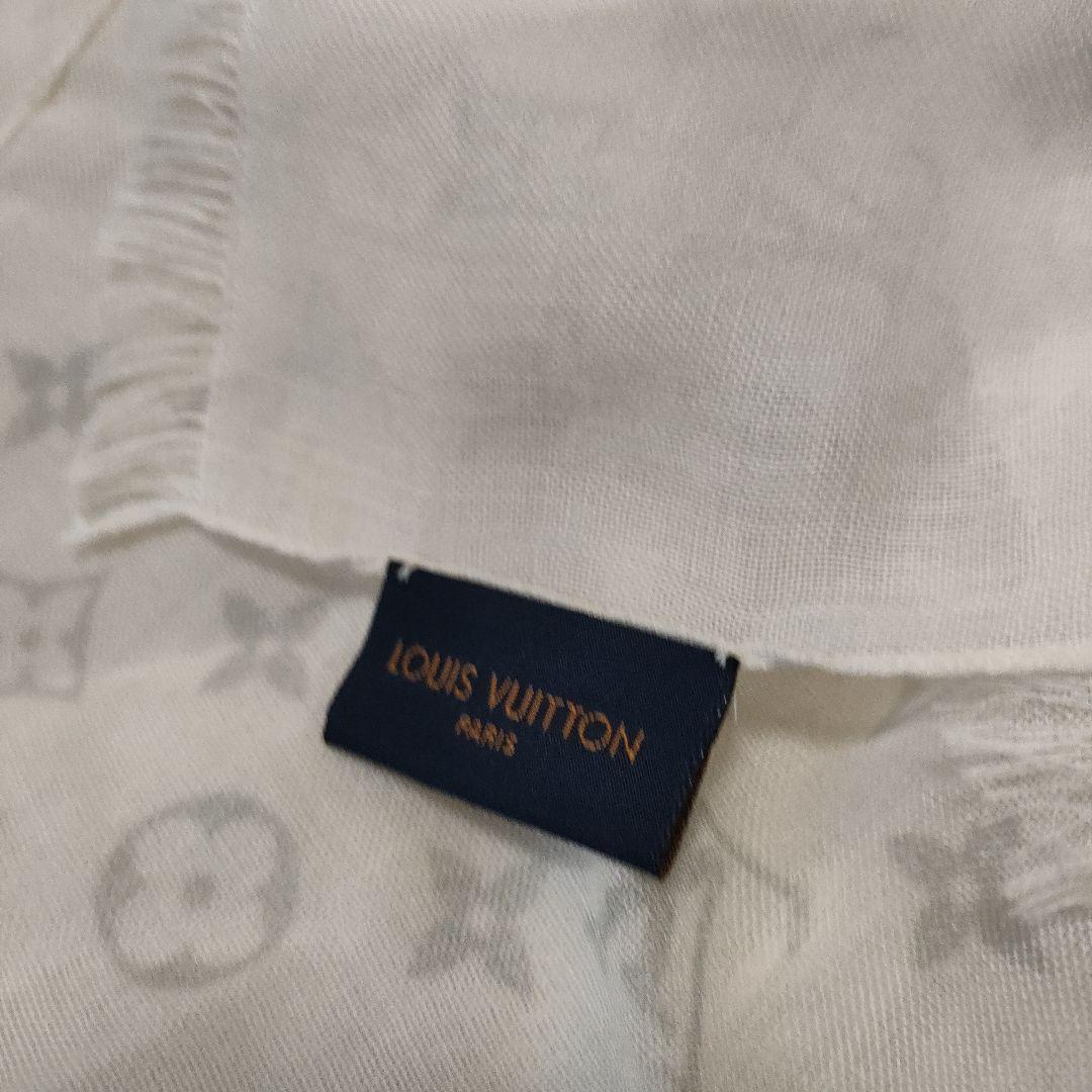 美品✨ルイヴィトン エトールモノグラム レインボー ストール カシミヤシルク