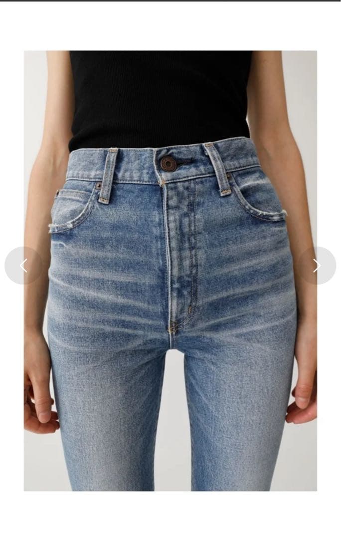 MOUSSY MVS フレアデニム 26インチ