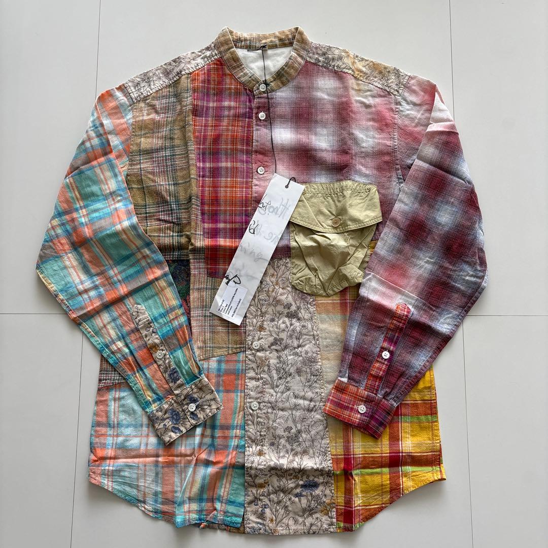 新品　KHOKI コッキ マドラスチェックシャツ