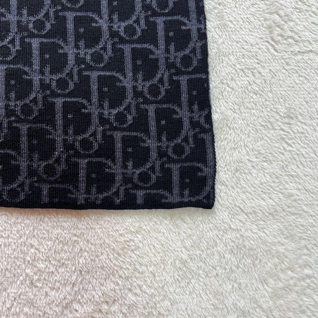 クリスチャンディオール Dior　トロッター マフラー ウール