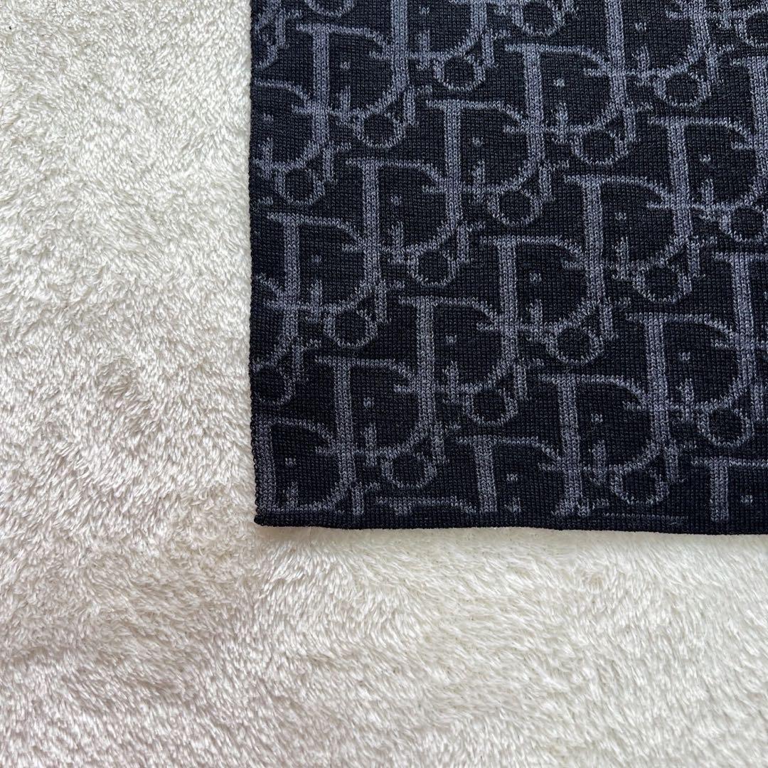 クリスチャンディオール Dior　トロッター マフラー ウール