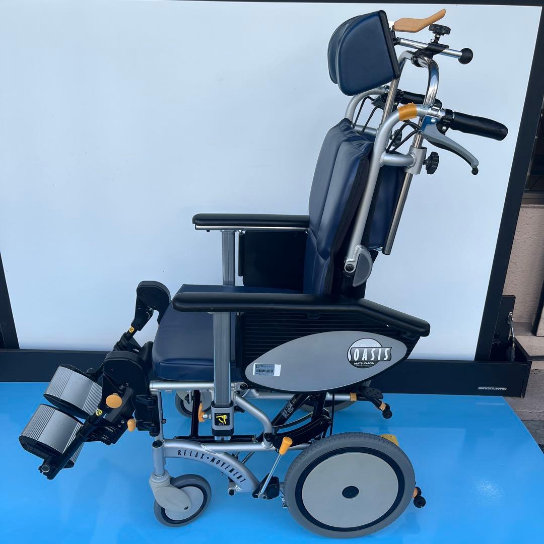 OS-12TRSP オアシスシリーズ MATSUNAGA リクライニン車椅子