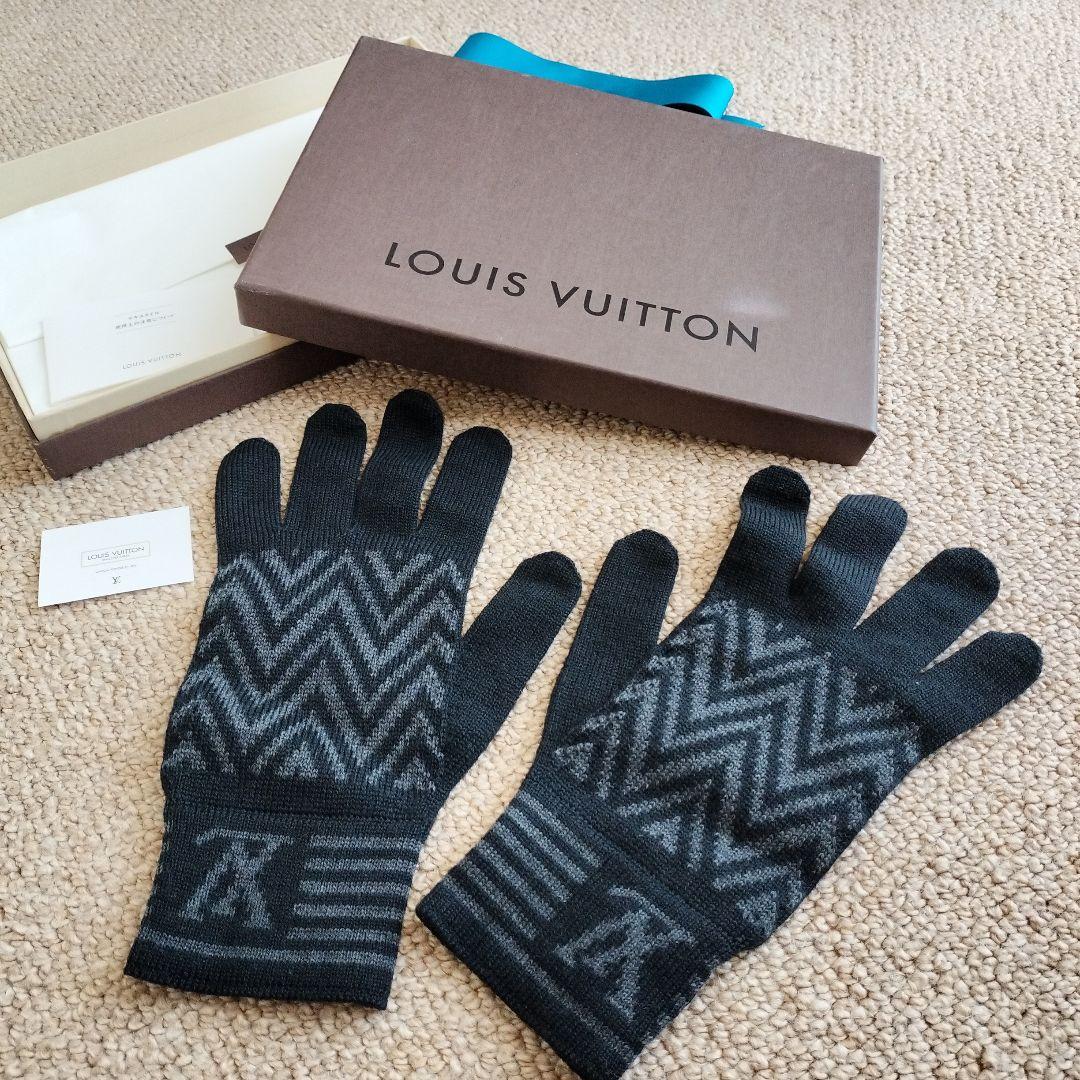 【値下げしました】新品未使用　LOUIS VUITTON ニット手袋