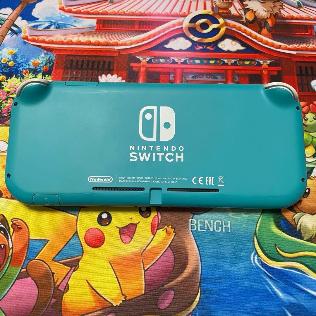 Switch ライト　ライムグリーン　ケース付き