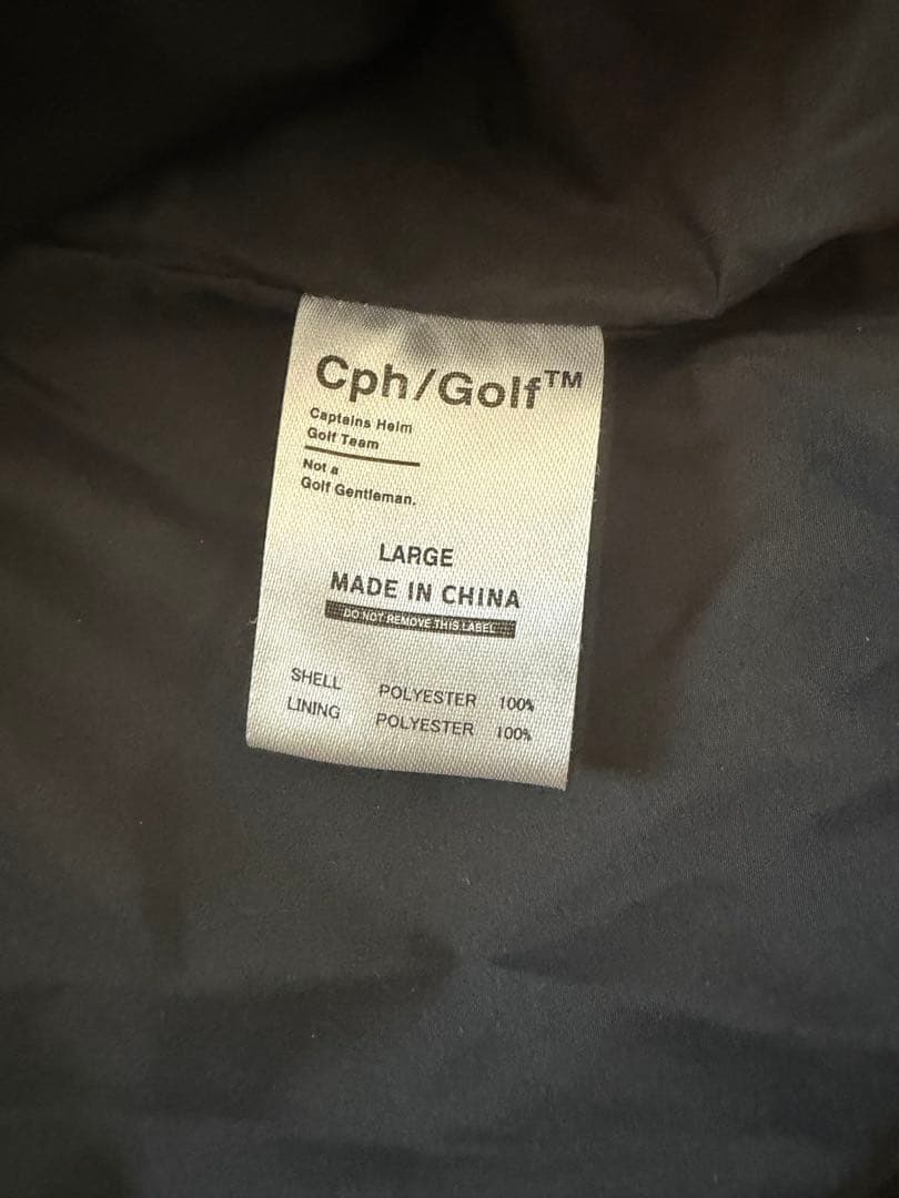 cph/golf キャプテンズヘルムゴルフ　コーチジャケット　キャップ　セット