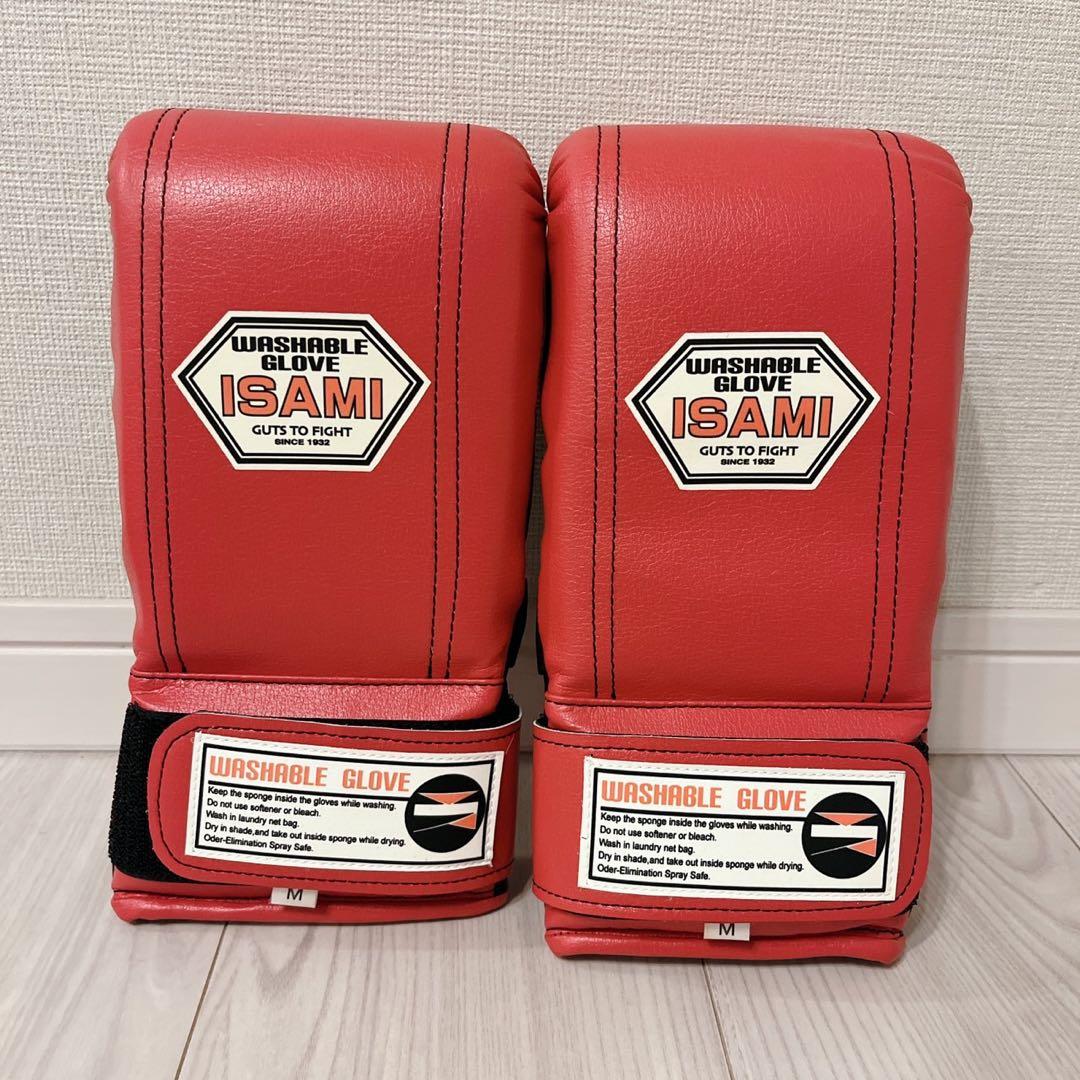 未使用 ISAMI イサミ ウォッシャブル パンチンググローブ IS-760 M
