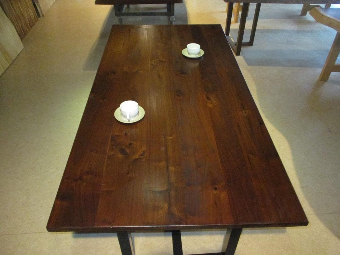 J-0030■　ウォールナット　テーブル　ローテーブル　ダイニング　座卓　天板