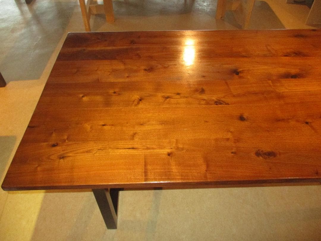 J-0030■　ウォールナット　テーブル　ローテーブル　ダイニング　座卓　天板