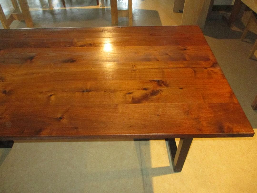 J-0030■　ウォールナット　テーブル　ローテーブル　ダイニング　座卓　天板