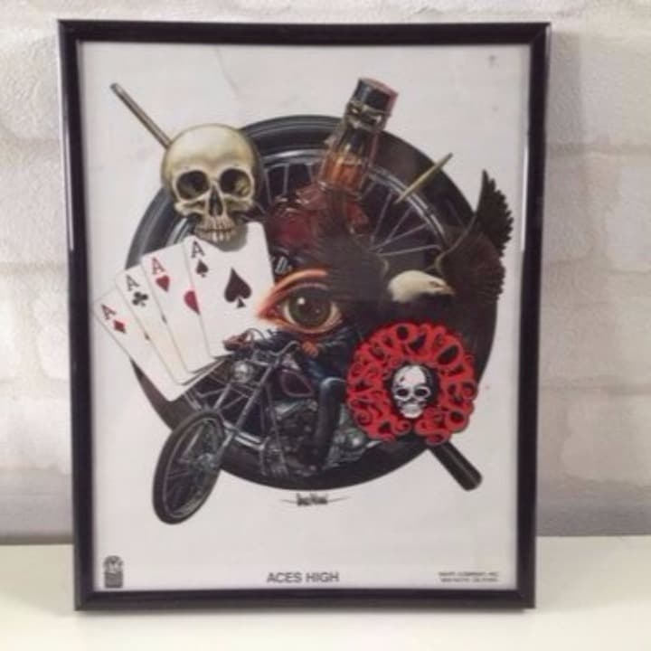 David Mann ハーレー イージーライダー ビンテージポスター BUCO