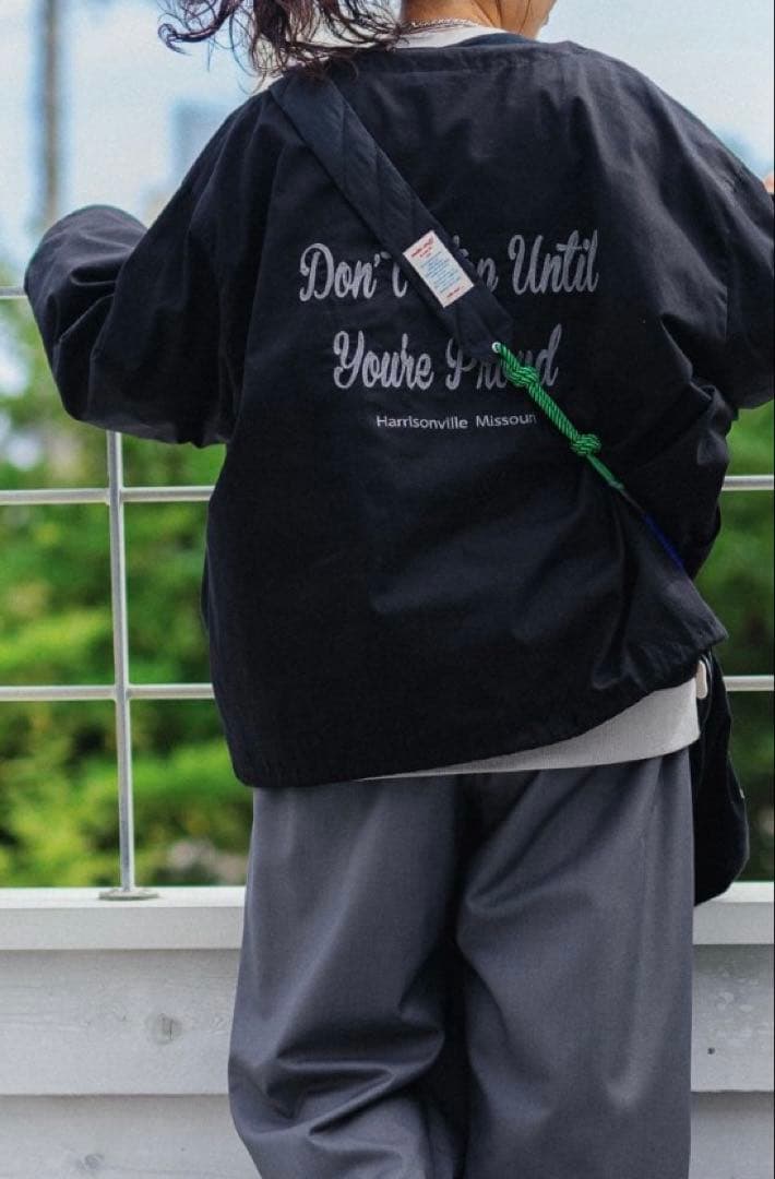 niko and ... ニコアンド Misayo ミリタリー ジャケット 黒