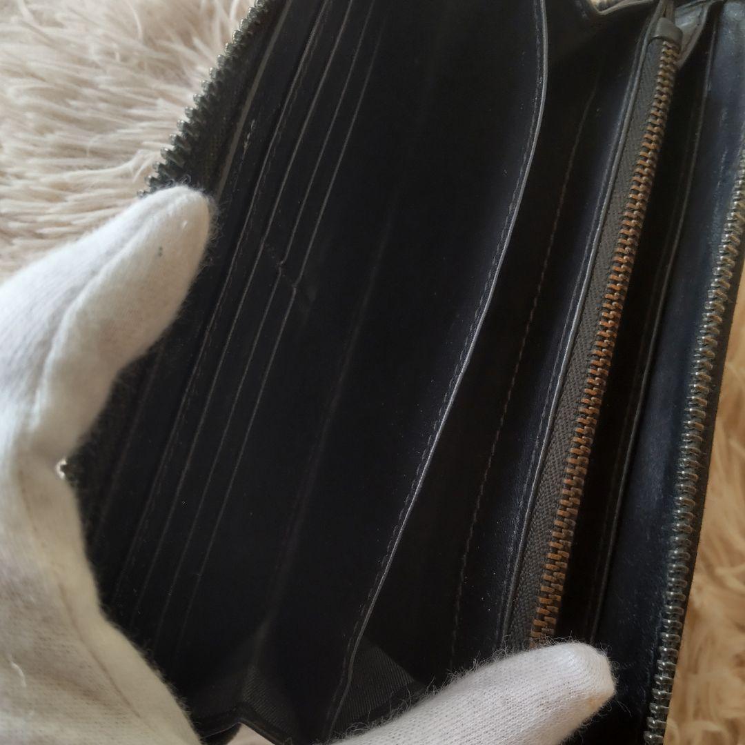 BURBERRY ✨ラウンドウォレット✨長財布✨ブラック✨ロゴ✨ノバチェック