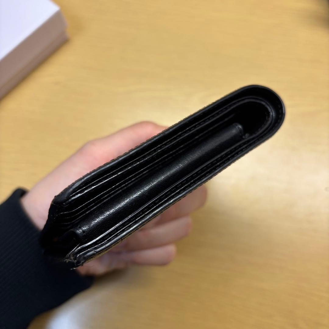 ヴィヴィアンウエストウッド クロコダイル型押し 二つ折り財布