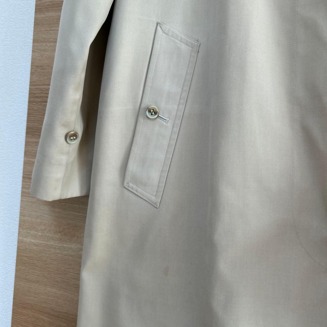 ビンテージ BURBERRY ライナー付き　ステンカラーコート　ベージュ