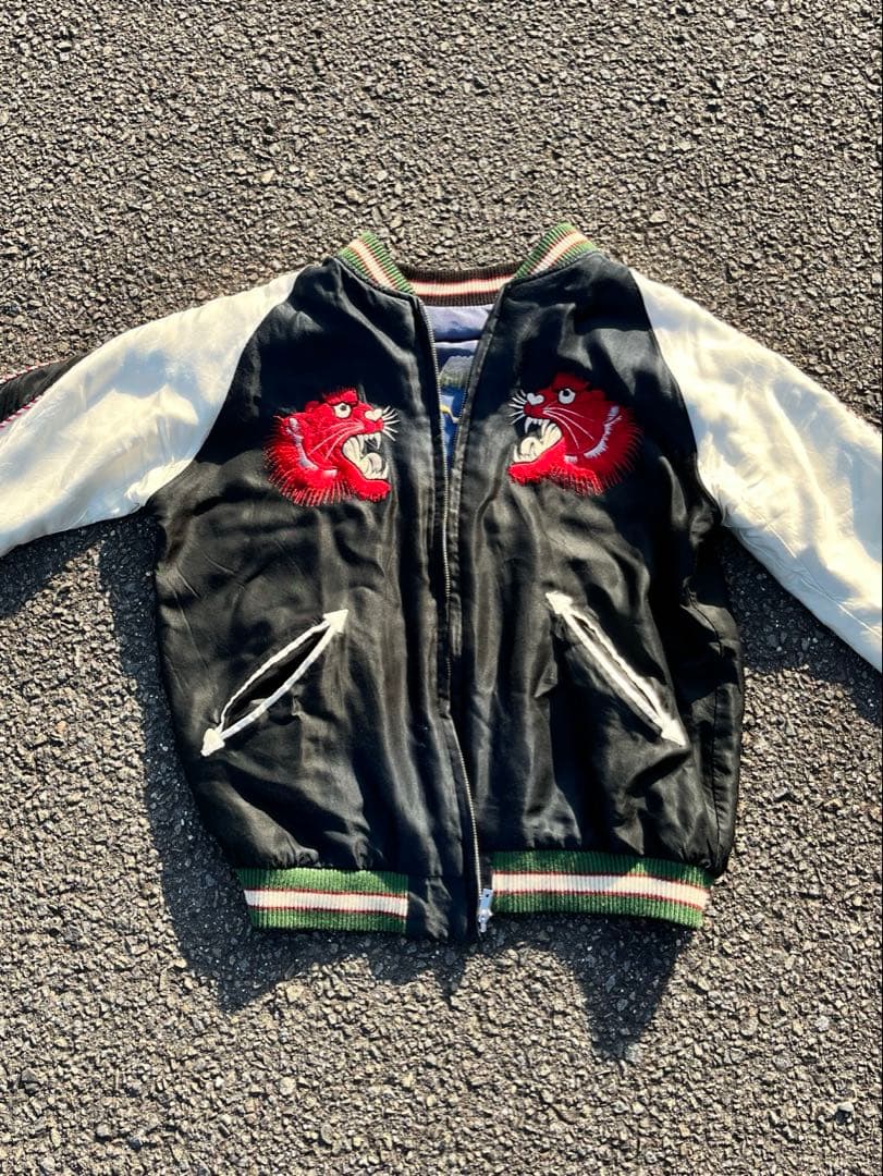 テーラー東洋SOUVENIRJACKET 「RED TIGER×EAGLE」