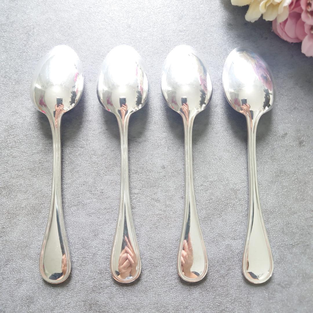 美品 クリストフル アルビ コーヒースプーン 4点