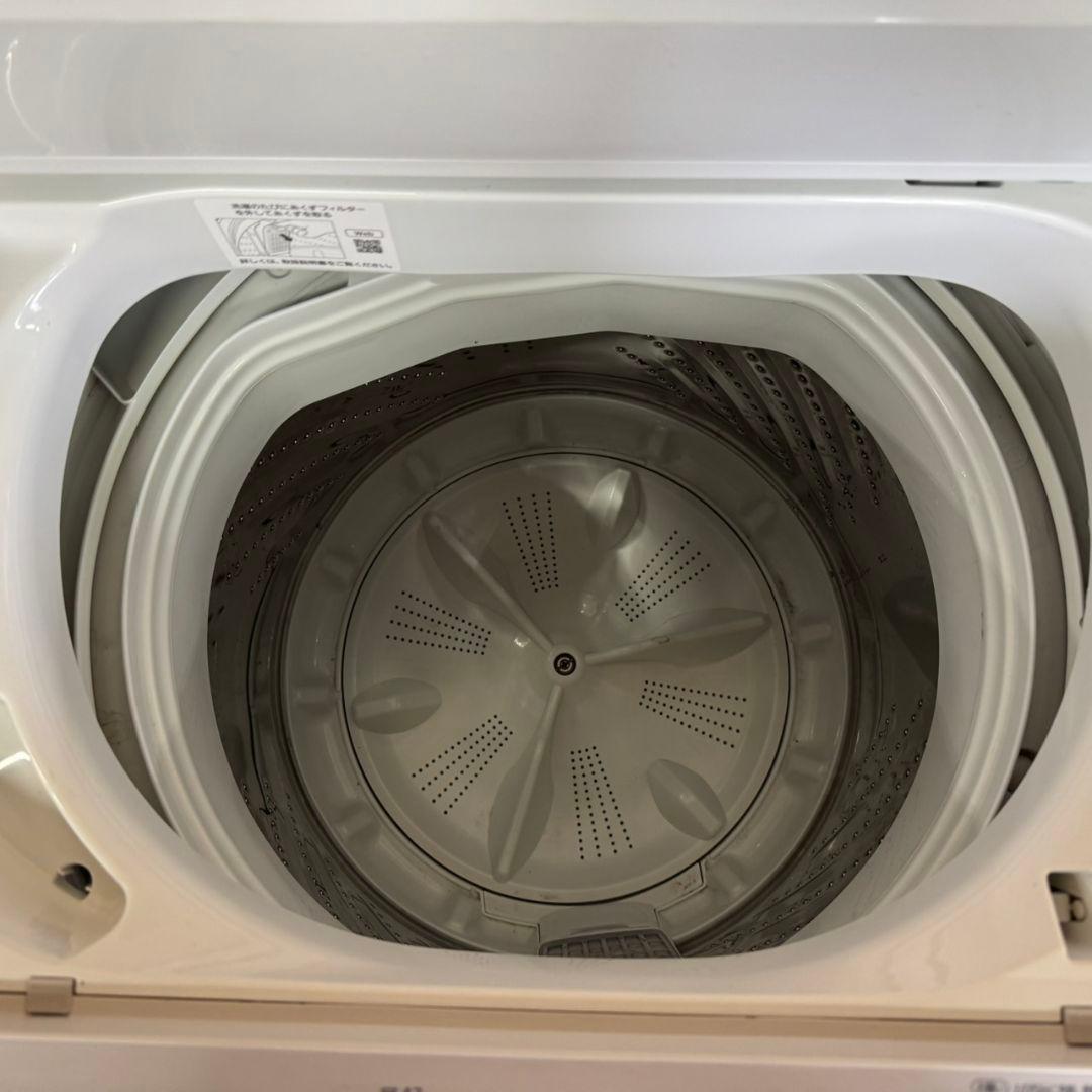 26C4送料設置無料　Panasonic　最新24年　洗濯機　5㌔　冷蔵庫