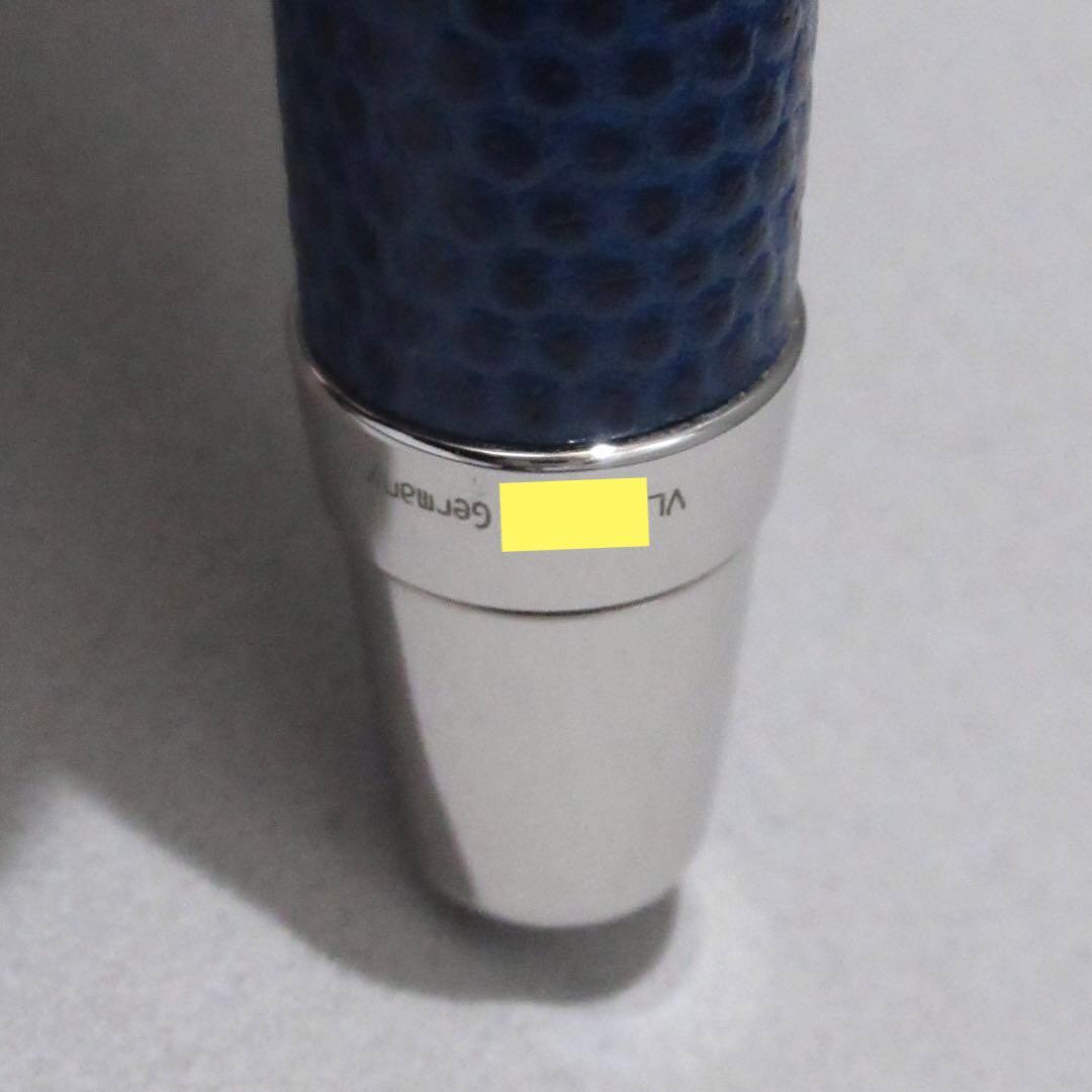 モンブラン ボールペン ボエム シャークスキン ブルー