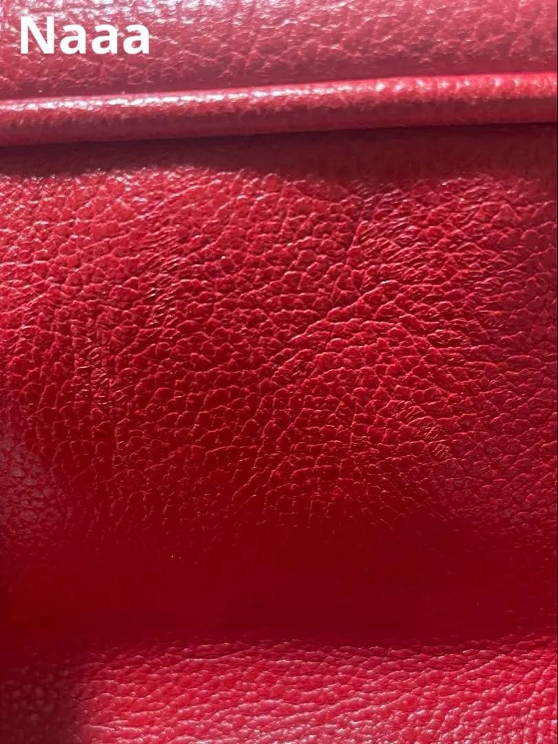 IL BISONTE ボストンバッグ 赤