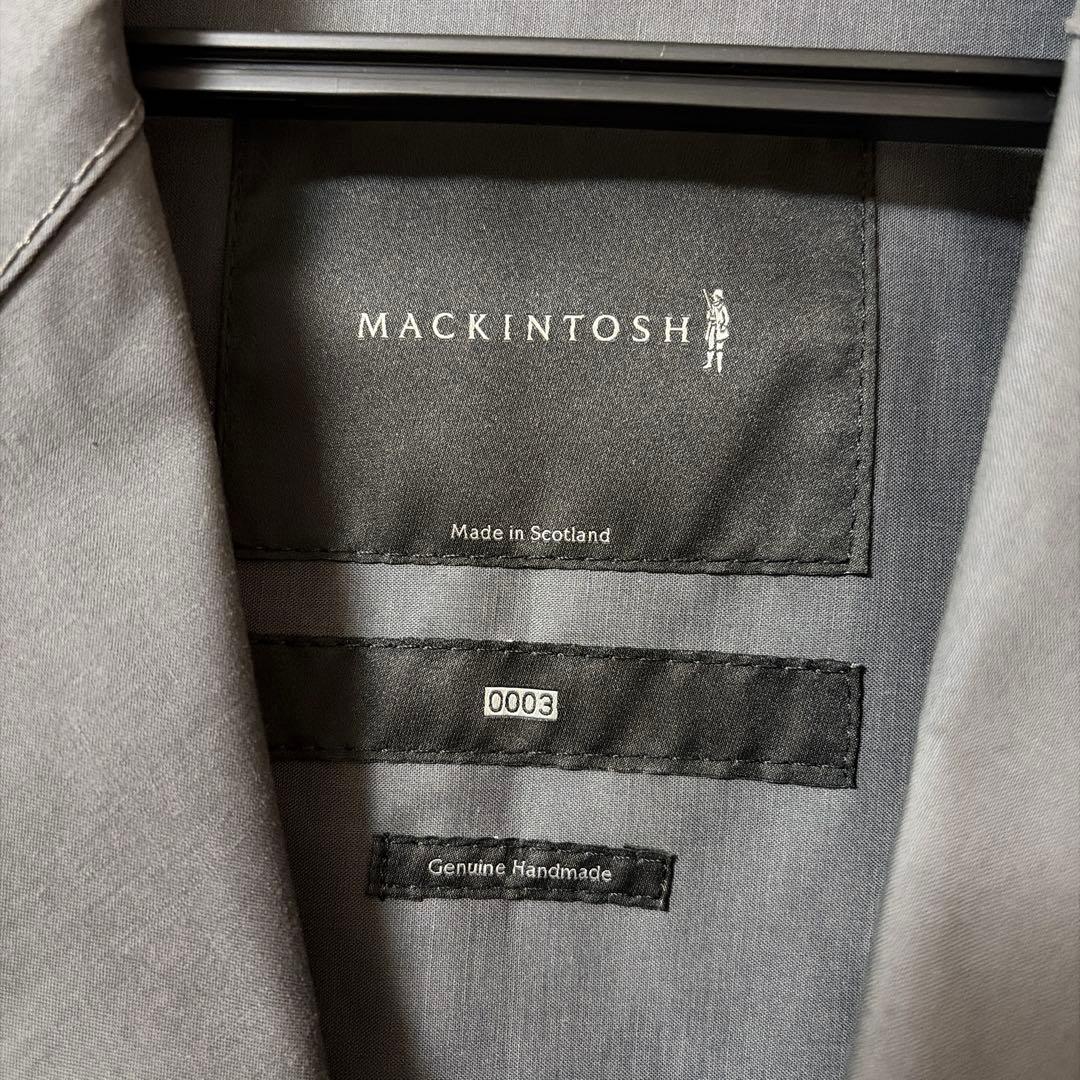 Mackintosh 0003 ゴム引きコート チェスターコート