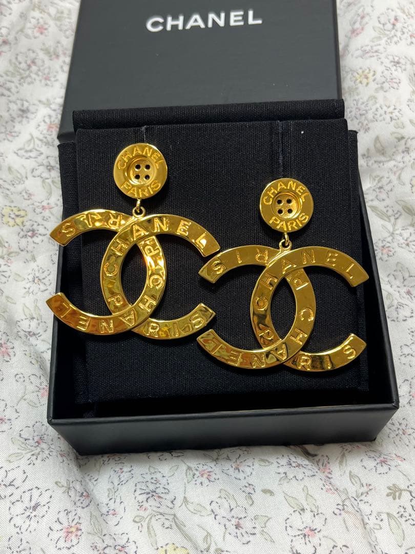 シャネル ピアス ccロゴ 大ぶり ココマーク
