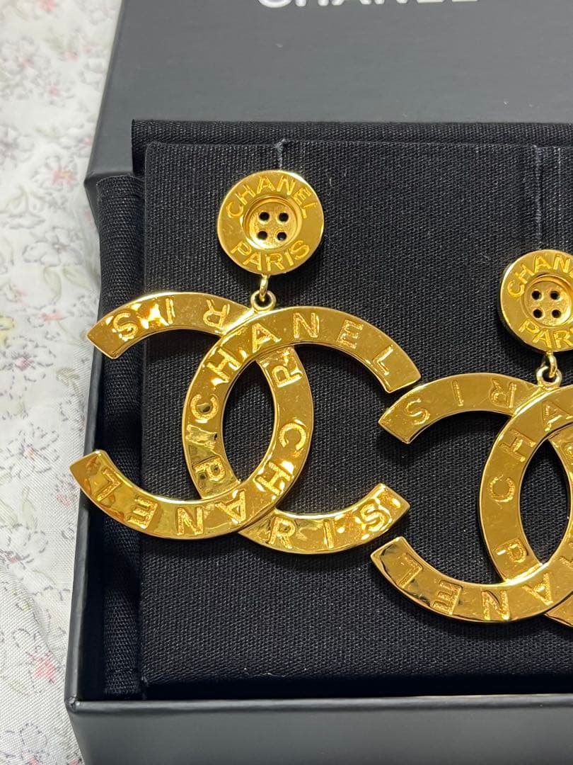シャネル ピアス ccロゴ 大ぶり ココマーク