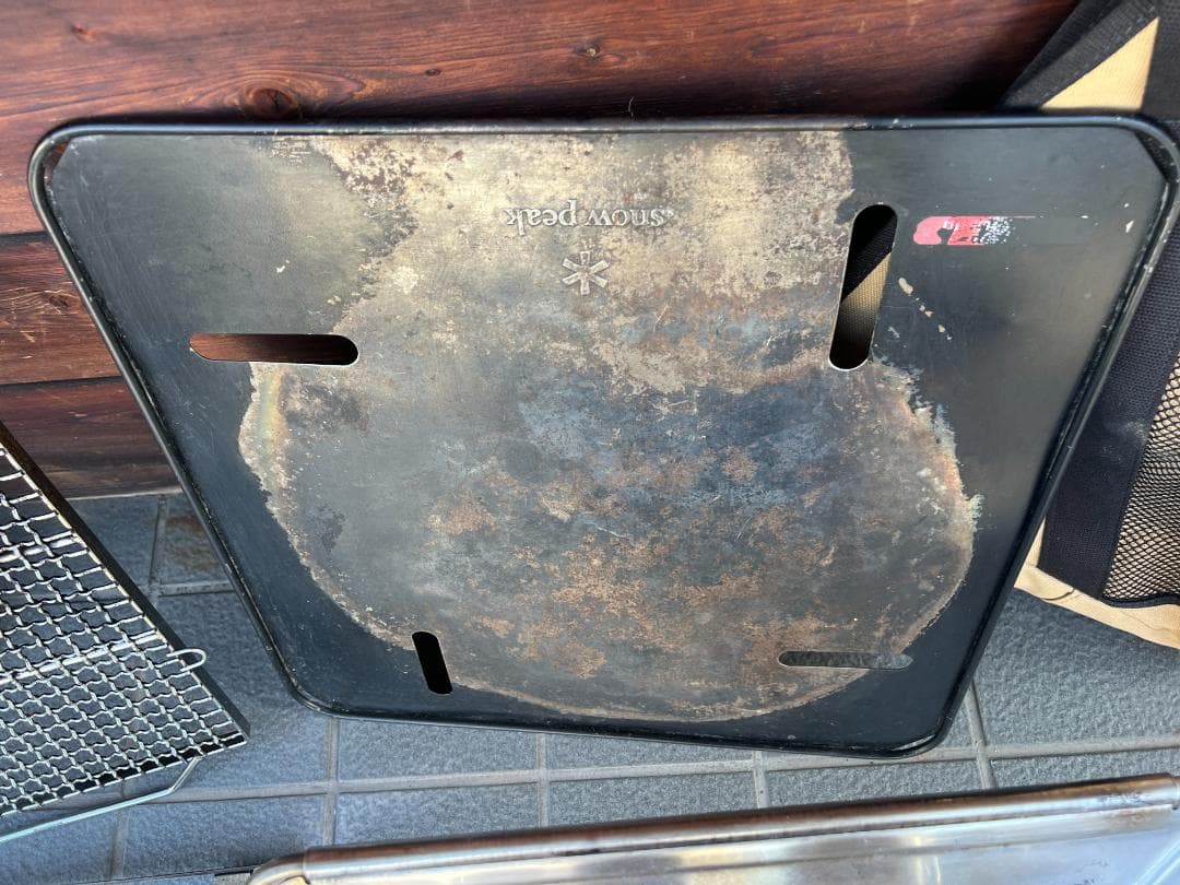 スノーピーク　焚き火台L ＋グリルブリッジ＋焼き網＋ 収納バッグ付き