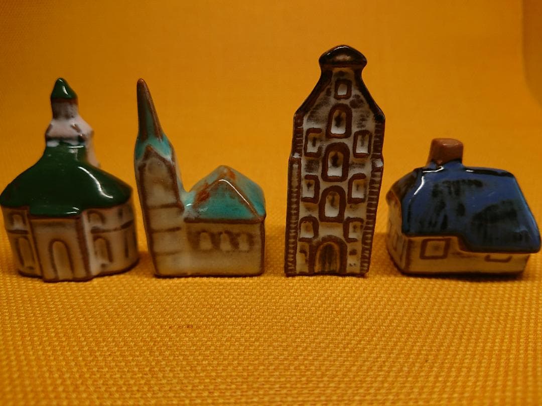 ハウス　家　陶器　オブジェ　置物　インテリア　工芸品　美術品　A1022
