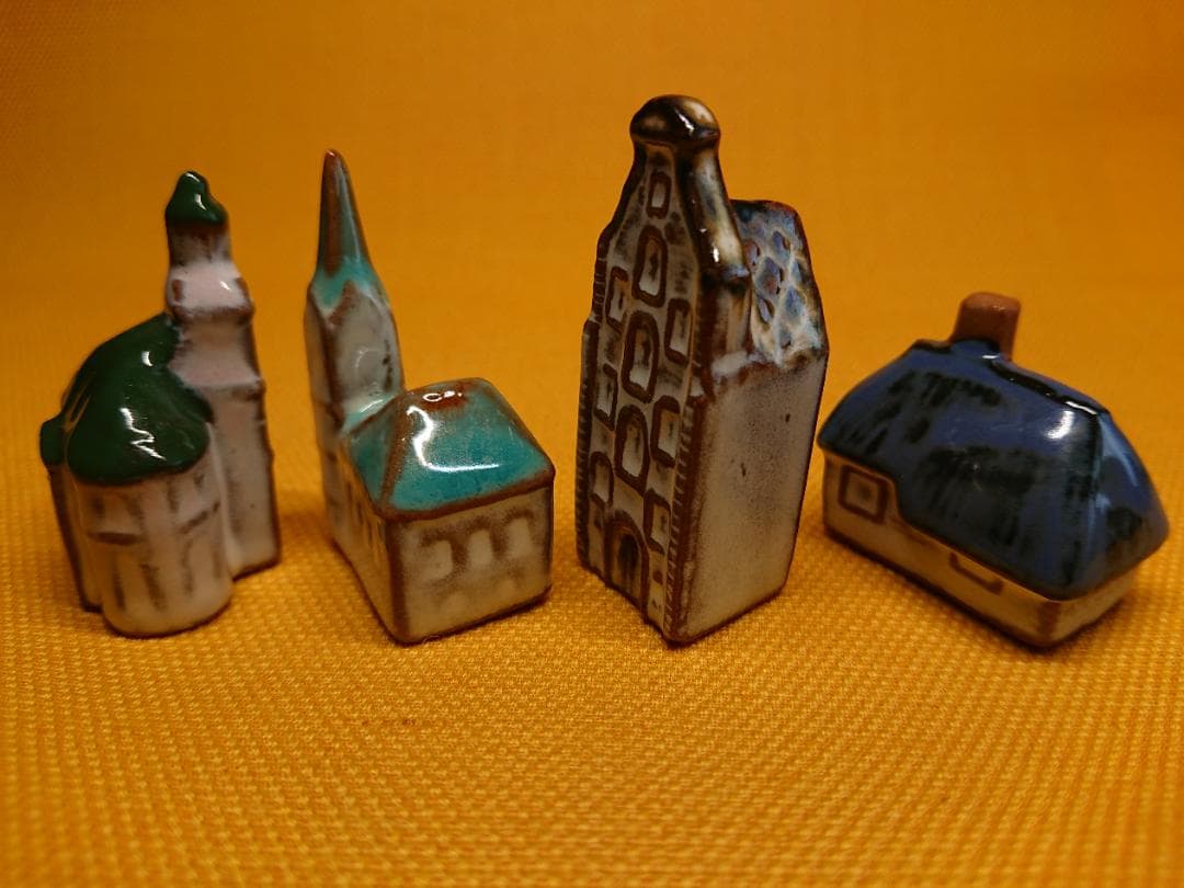 ハウス　家　陶器　オブジェ　置物　インテリア　工芸品　美術品　A1022