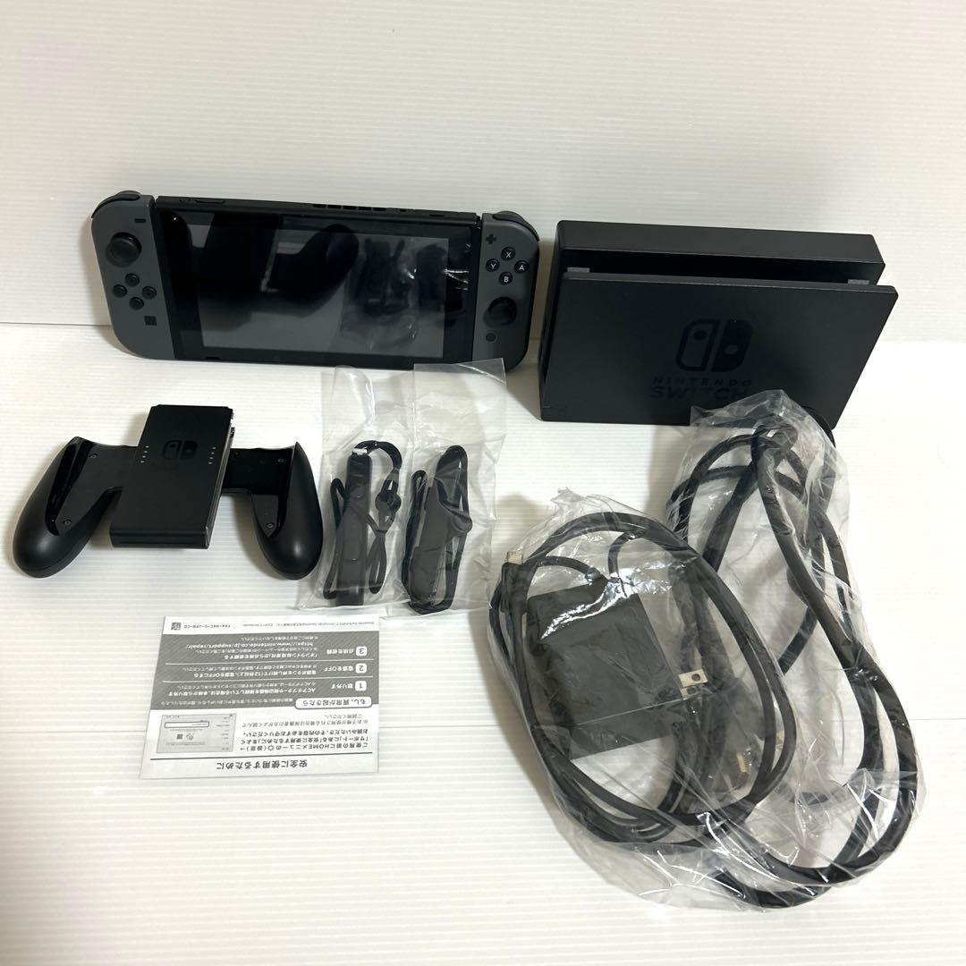 Nintendo Switch 本体　ニンテンドースイッチ　グレー　動作確認済み