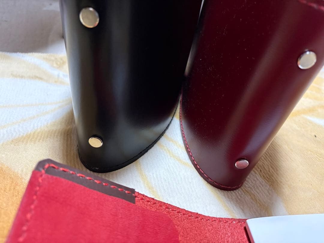 ペンシルベニア19、勉強したくなるB６横、13穴ルーズリーフ用本革バインダー