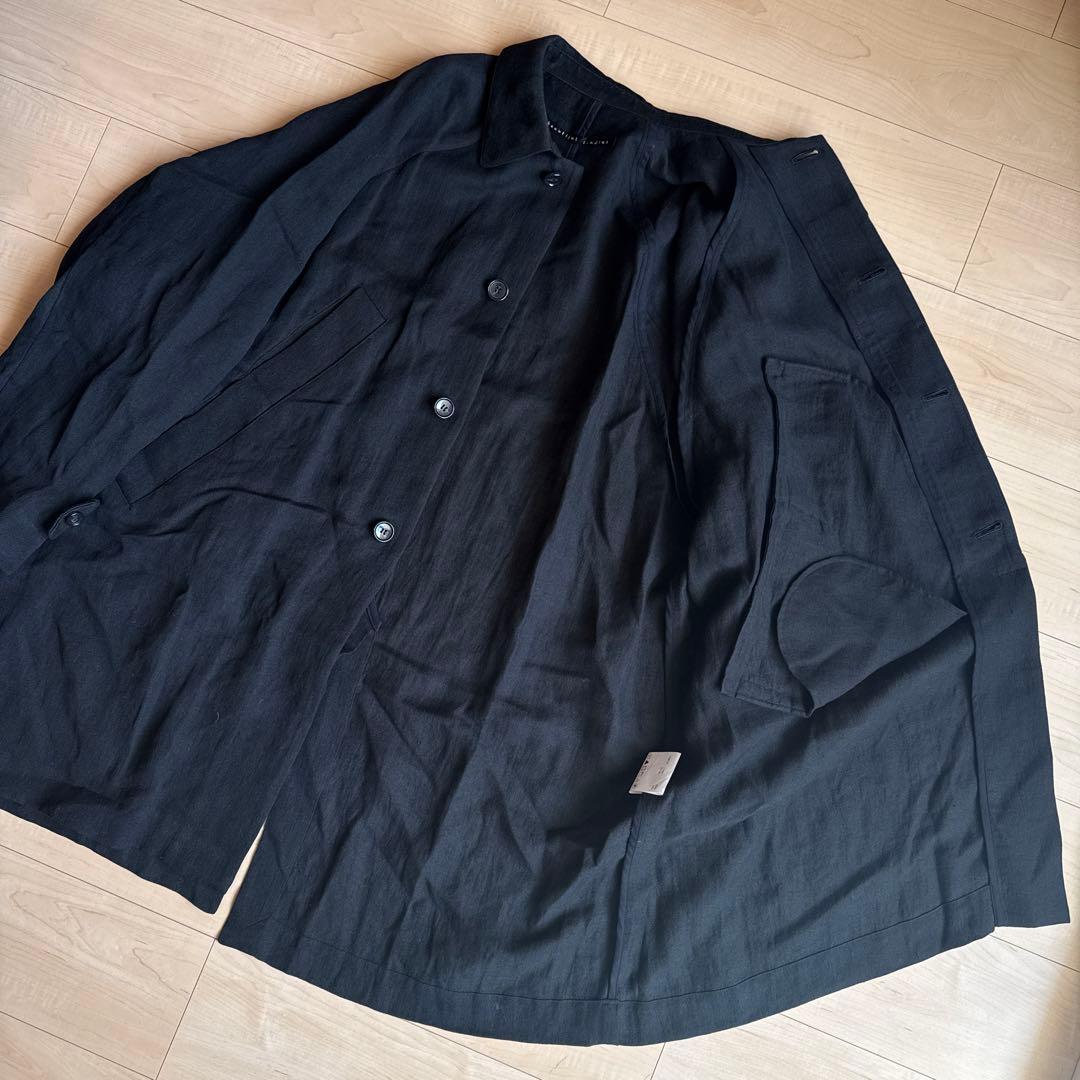 my beautiful landlet 24ss尾州ジャパンリネンハーフコート