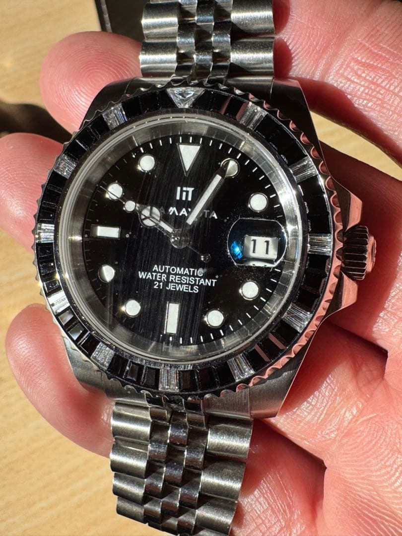 HAMAYOTA 自動巻き腕時計 21ジュエル