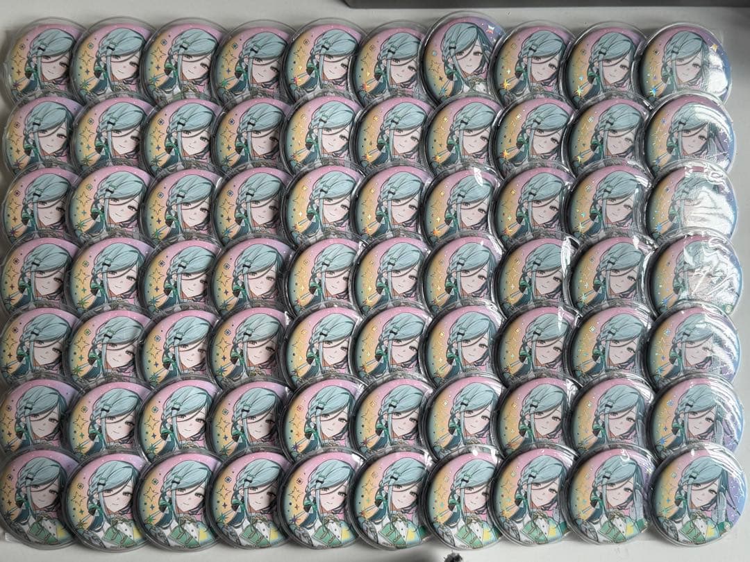 プロセカ　日野森雫　缶バッジ　70個