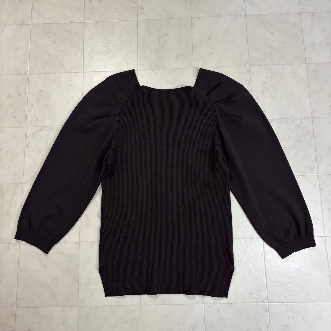 あこ です★ 【La maglia】スクエアネック ニットプルオーバー